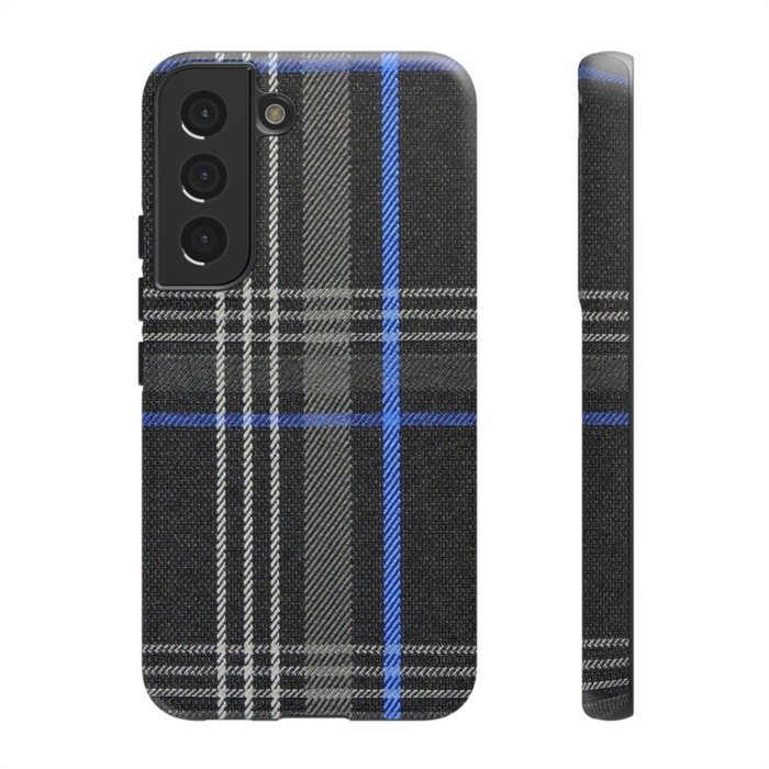 Golf GTI Blue Plaid Phone Case for iPhone, Samsung, and Pixel - Image 4