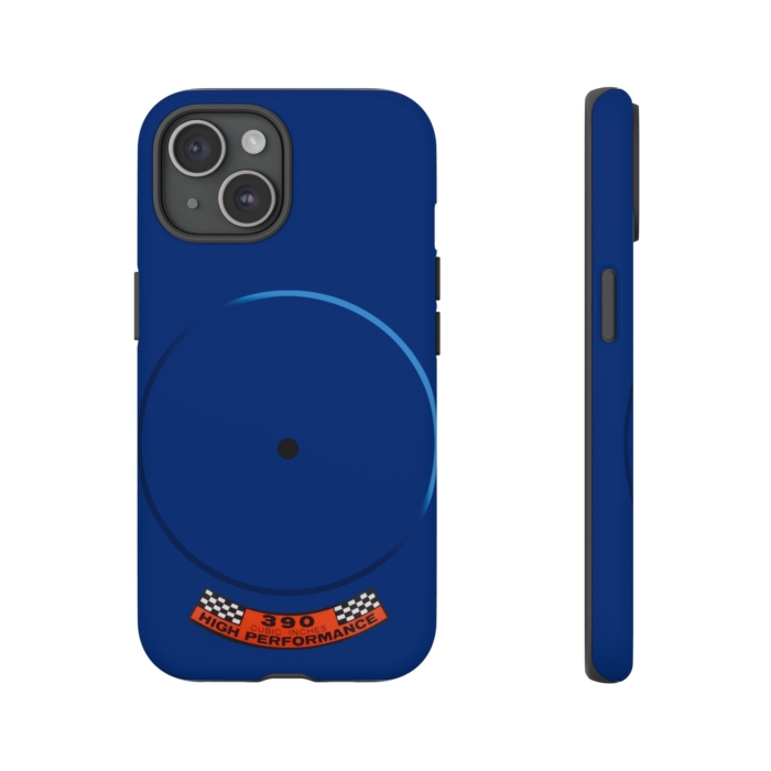 Blue 390 FE Engine Phone Case for iPhone, Samsung, and Pixel - Image 5