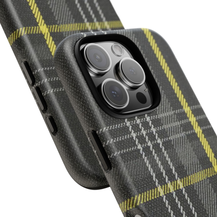 Golf GTI Yellow Plaid Phone Case for iPhone, Samsung, and Pixel - Image 2