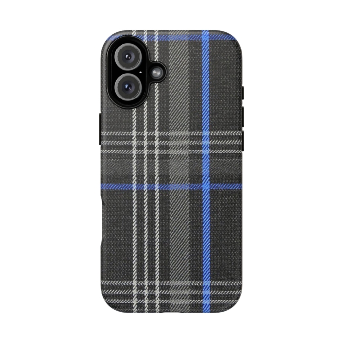 Golf GTI Blue Plaid Phone Case for iPhone, Samsung, and Pixel - Image 14