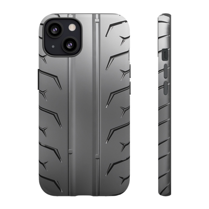 Racing Tire Phone Case for iPhone, Samsung, and Pixel