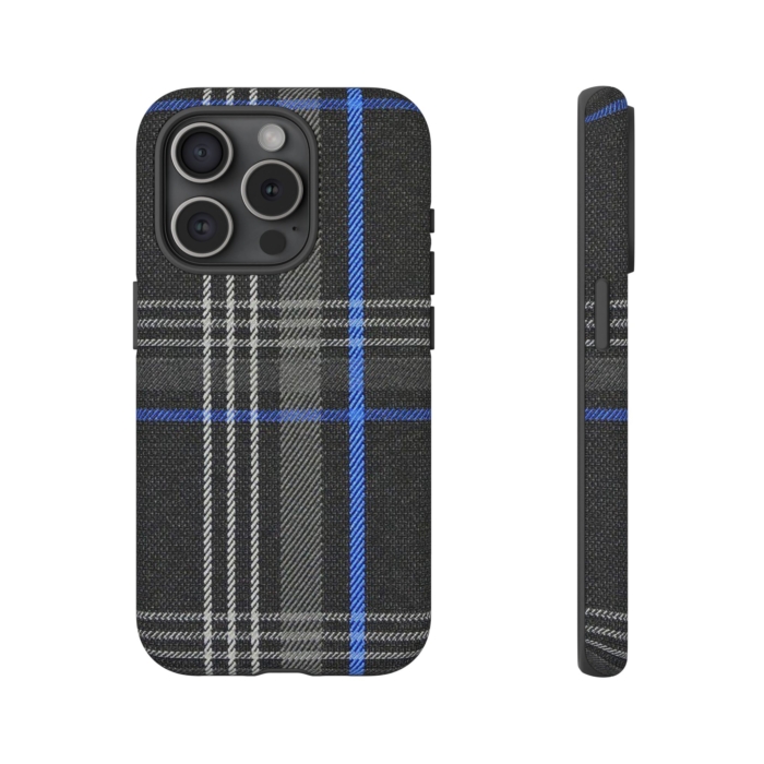 Golf GTI Blue Plaid Phone Case for iPhone, Samsung, and Pixel - Image 9