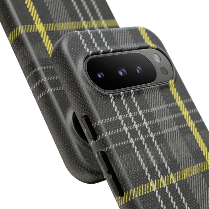 Golf GTI Yellow Plaid Phone Case for iPhone, Samsung, and Pixel - Image 15