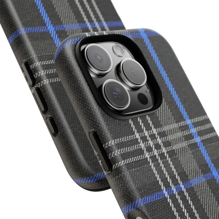 Golf GTI Blue Plaid Phone Case for iPhone, Samsung, and Pixel - Image 2