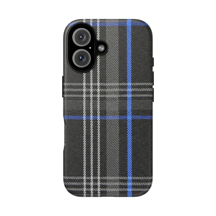 Golf GTI Blue Plaid Phone Case for iPhone, Samsung, and Pixel - Image 21