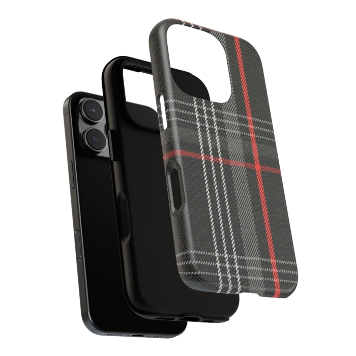Golf GTI Red Plaid Phone Case for iPhone, Samsung, and Pixel - Image 3