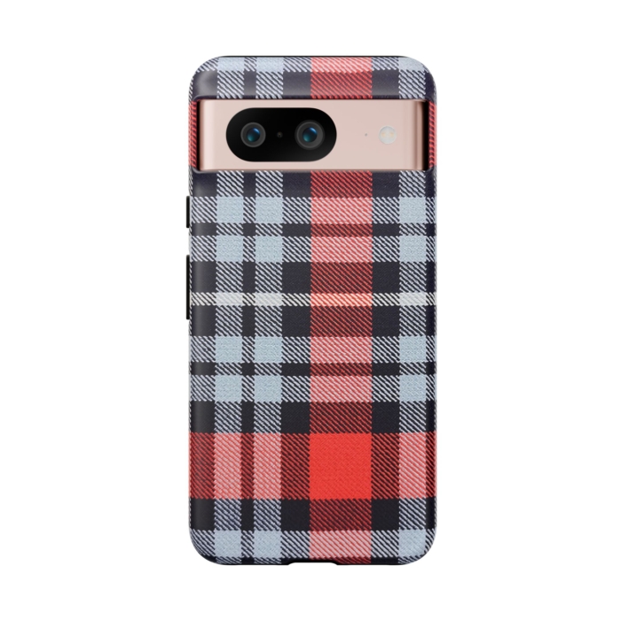 Martini-Themed Tartan Fabric Design Phone Case for iPhone, Samsung, and Pixel - Image 17