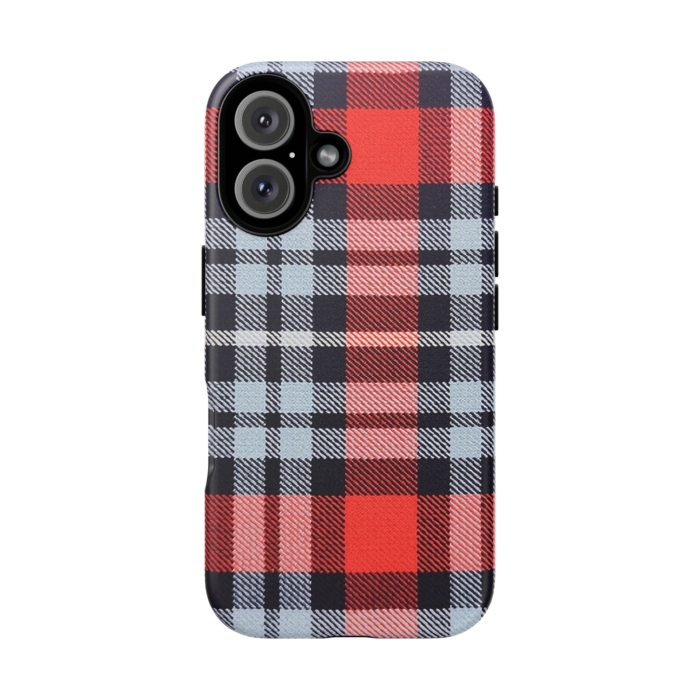 Martini-Themed Tartan Fabric Design Phone Case for iPhone, Samsung, and Pixel - Image 28