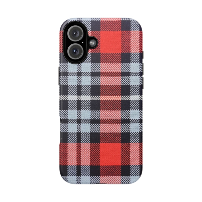 Martini-Themed Tartan Fabric Design Phone Case for iPhone, Samsung, and Pixel - Image 18