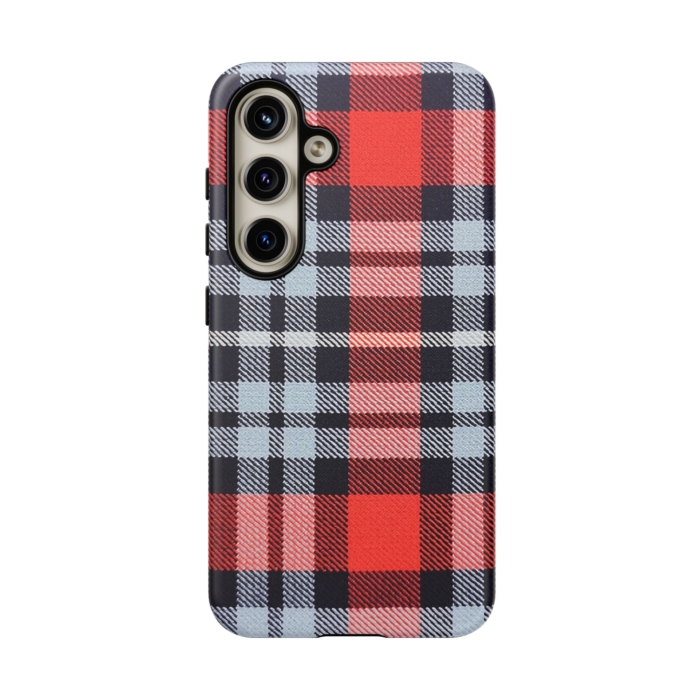 Martini-Themed Tartan Fabric Design Phone Case for iPhone, Samsung, and Pixel - Image 7