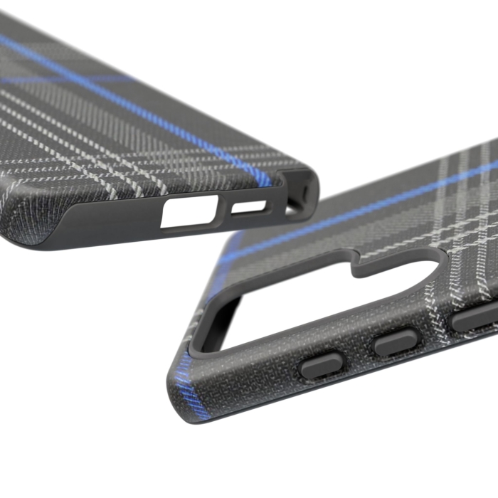 Golf GTI Blue Plaid Phone Case for iPhone, Samsung, and Pixel - Image 20