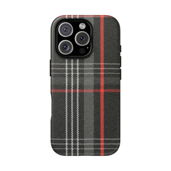 Golf GTI Red Plaid Phone Case for iPhone, Samsung, and Pixel