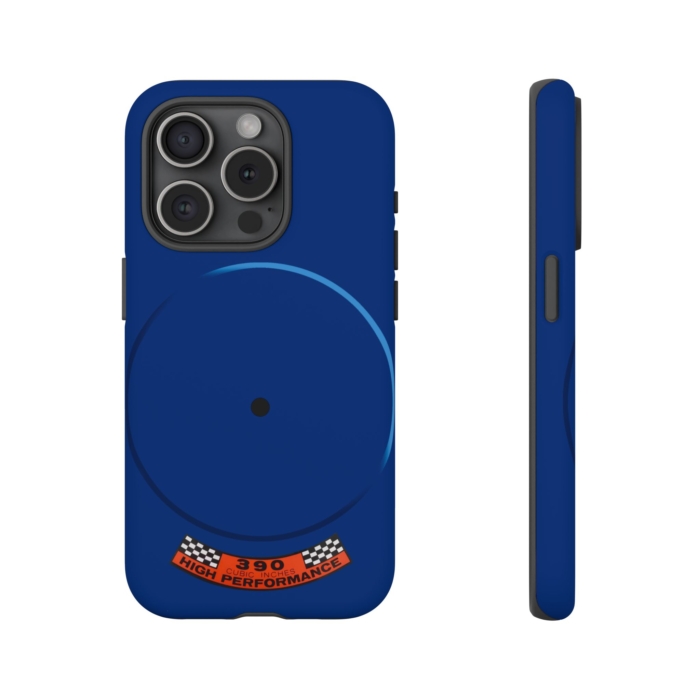 Blue 390 FE Engine Phone Case for iPhone, Samsung, and Pixel - Image 6
