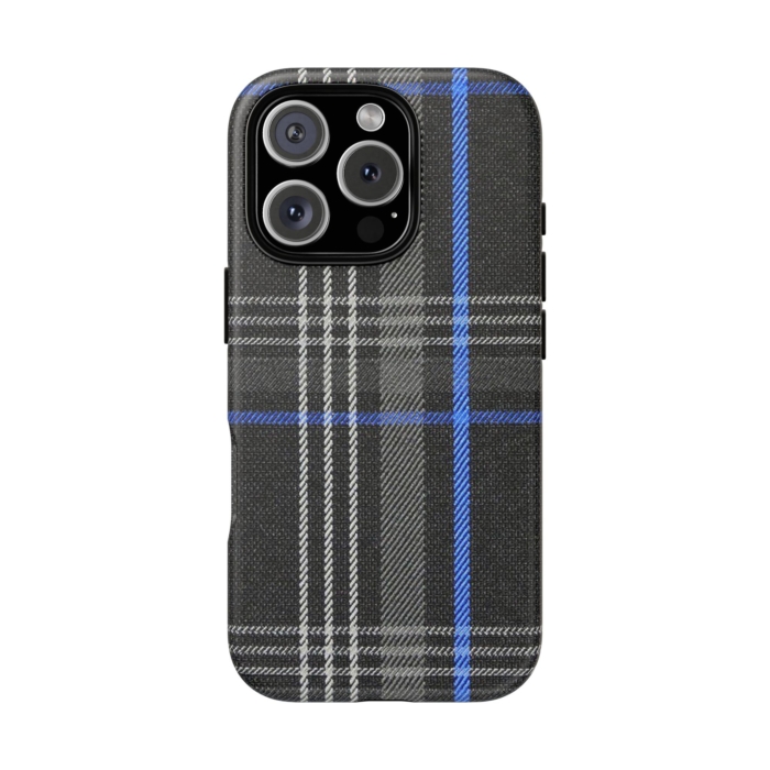 Golf GTI Blue Plaid Phone Case for iPhone, Samsung, and Pixel