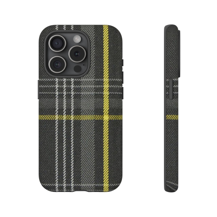 Golf GTI Yellow Plaid Phone Case for iPhone, Samsung, and Pixel - Image 7
