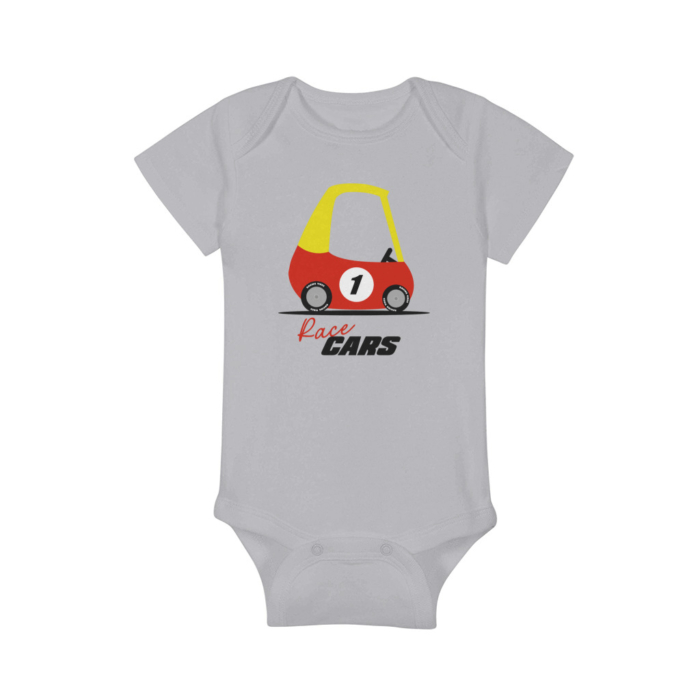 Race Car Baby Onesie - Image 2
