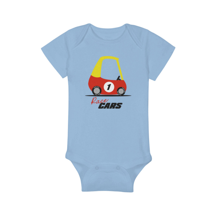 Race Car Baby Onesie - Image 3