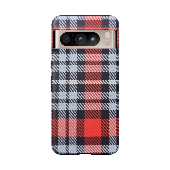 Martini-Themed Tartan Fabric Design Phone Case for iPhone, Samsung, and Pixel - Image 16