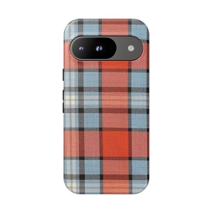 Gulf-Themed Tartan Fabric Design Phone Case for iPhone, Samsung, and Pixel - Image 19