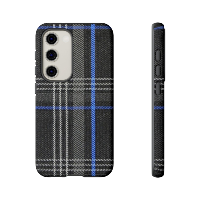 Golf GTI Blue Plaid Phone Case for iPhone, Samsung, and Pixel - Image 6