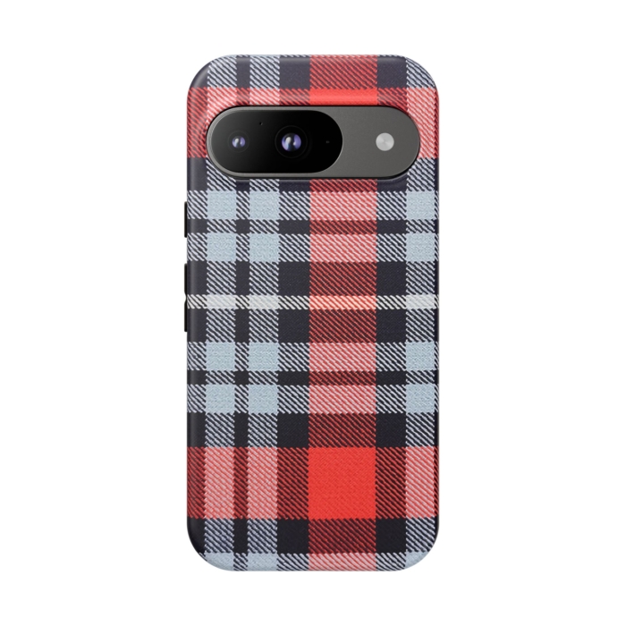 Martini-Themed Tartan Fabric Design Phone Case for iPhone, Samsung, and Pixel - Image 19