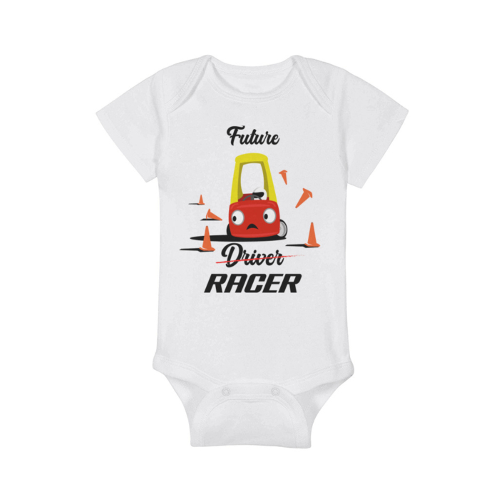 Future Racer Baby Onesie