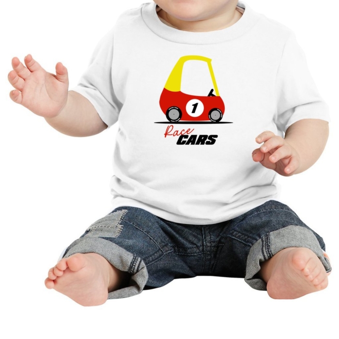 Race Car Infant Short Sleeve Tee - Image 5