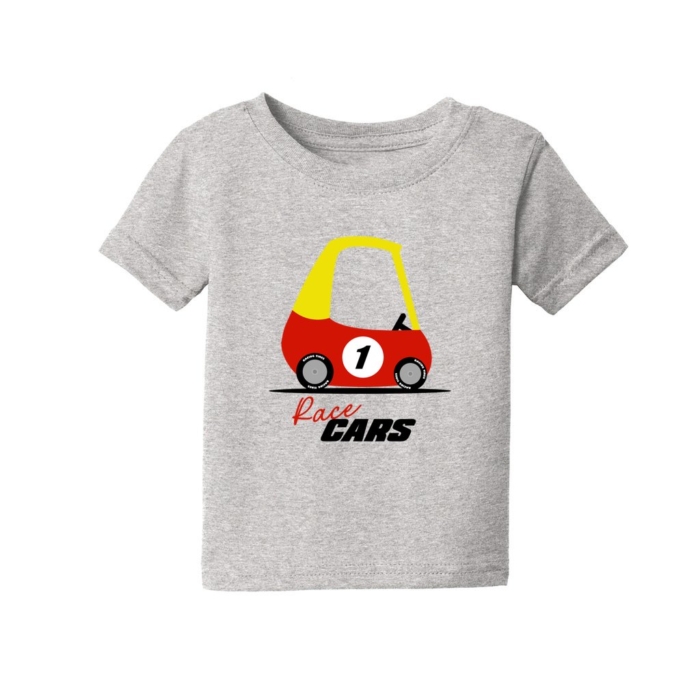 Race Car Infant Short Sleeve Tee - Image 2