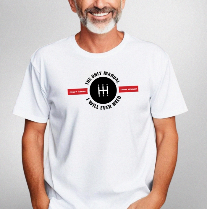 Only Manual I'll Ever Need - 5-speed Tee