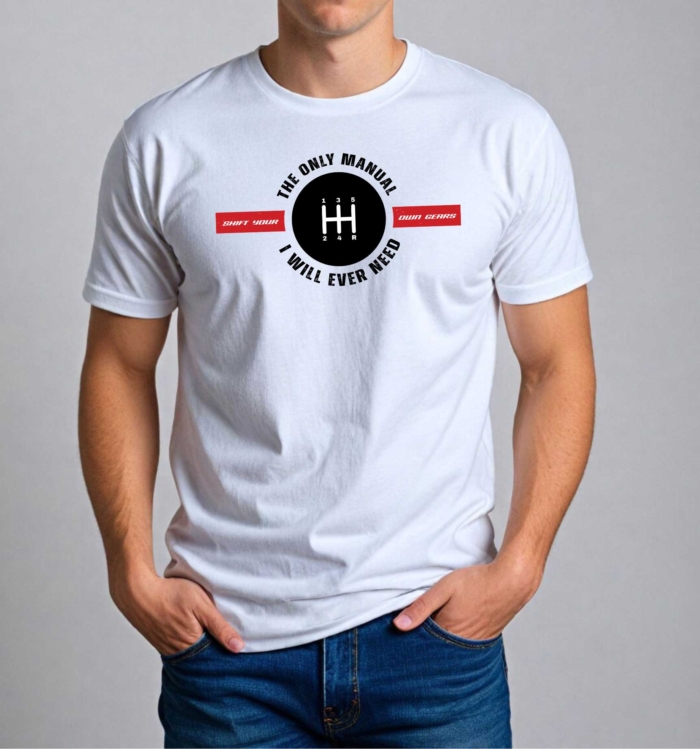Only Manual I'll Ever Need - 5-speed Tee