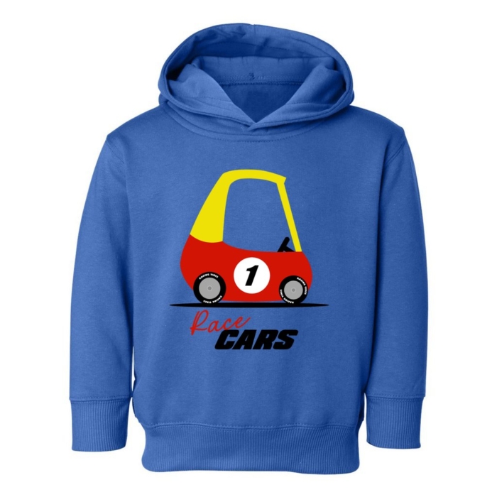Race Car Toddler Hoodie - Image 3